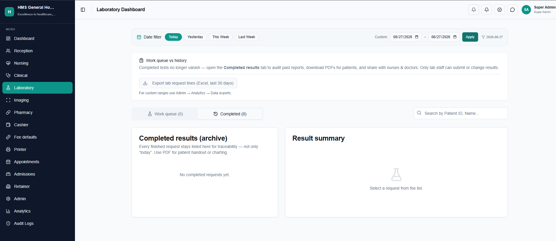 Hospital Portal screenshot 3